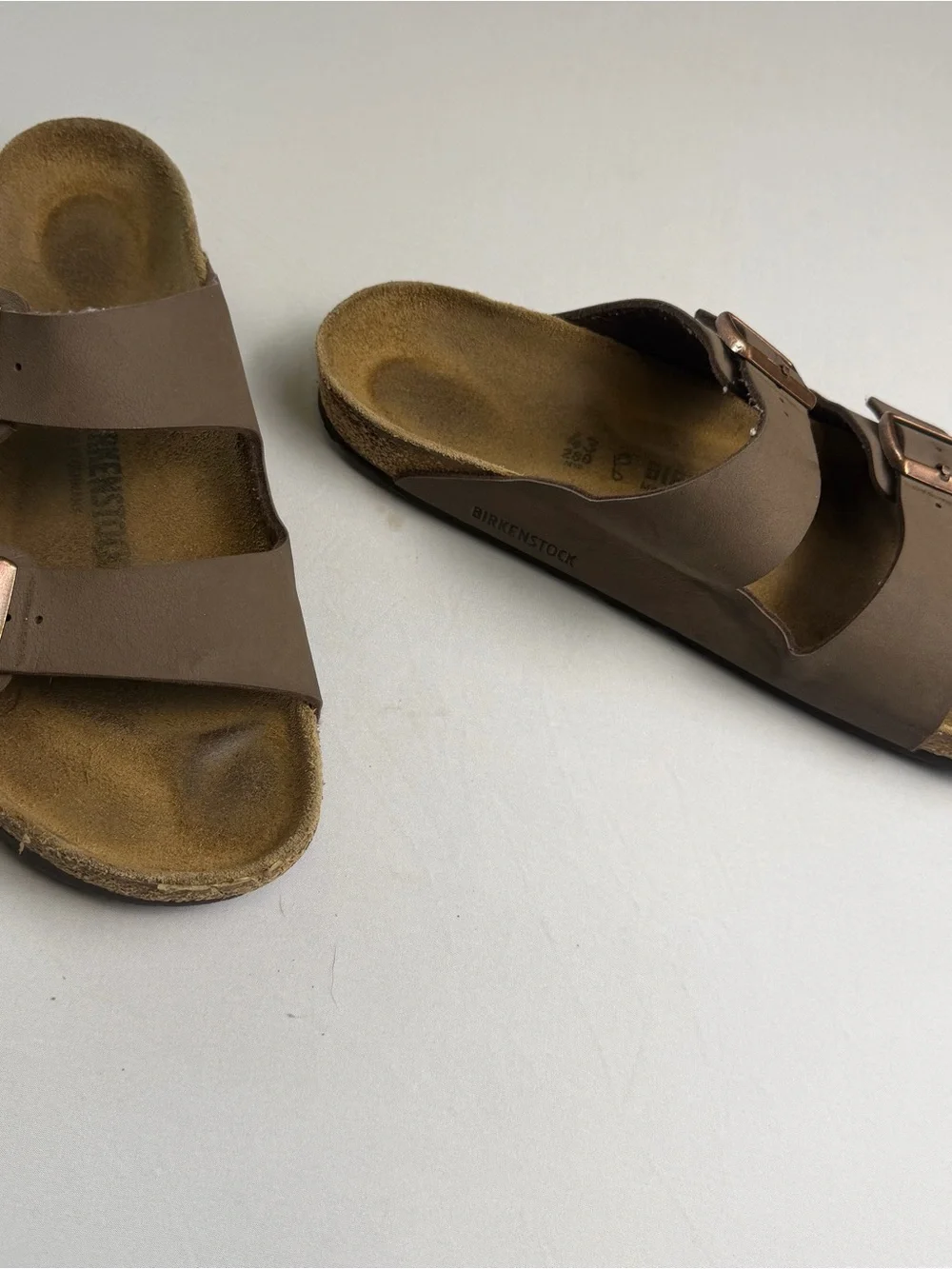 Birkenstock Arizona Mocha Slide Sandals Men's 10 / EU 43
